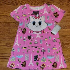 Disney Pink Cat Graphic Tee